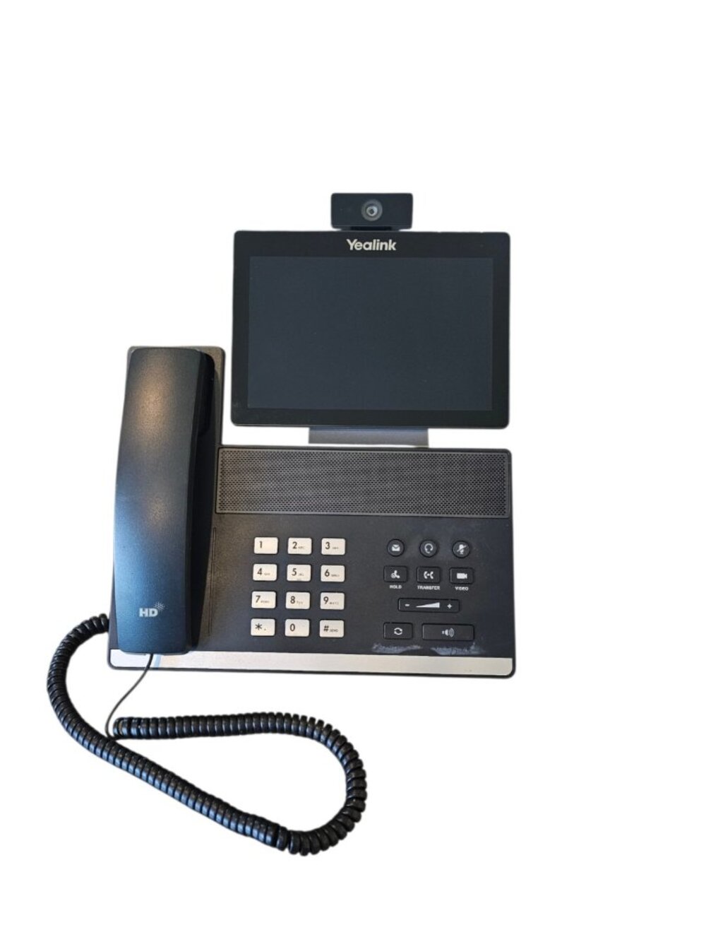 Yealink VP59 Flagship Smart Video Phone Touchscreen No Cords UNTESTED